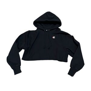 Cropped champion hoodie